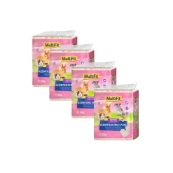 MultiFit Cochons D’Inde^Litière pour petits animaux Plus 4x3 kg