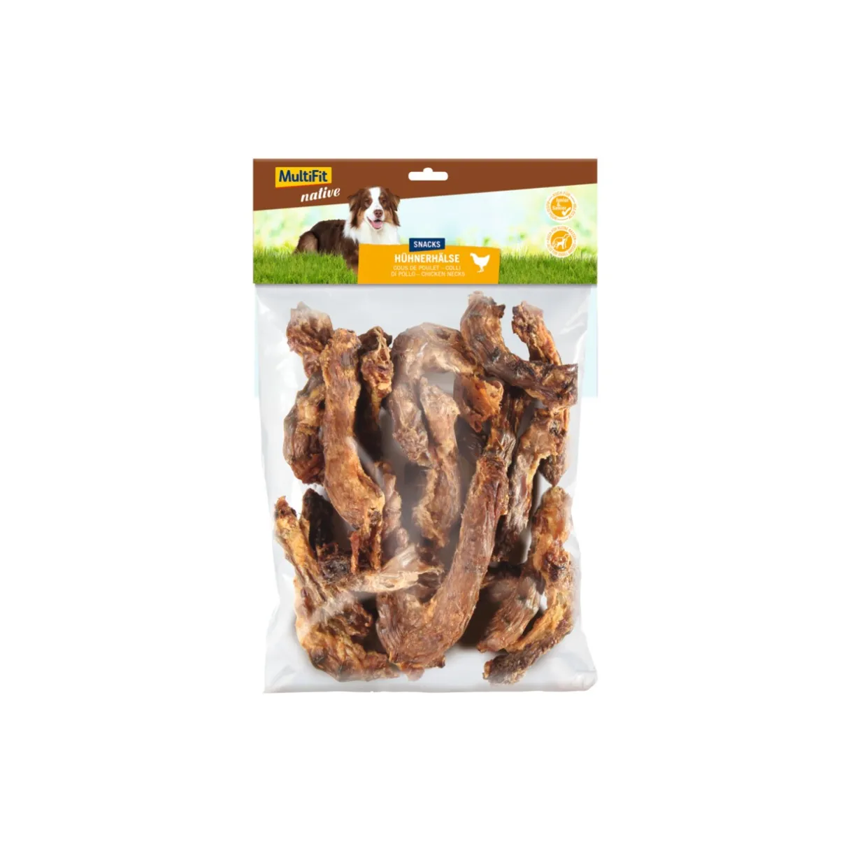 MultiFit Friandises^native Cous de poulet 2 x 200 g