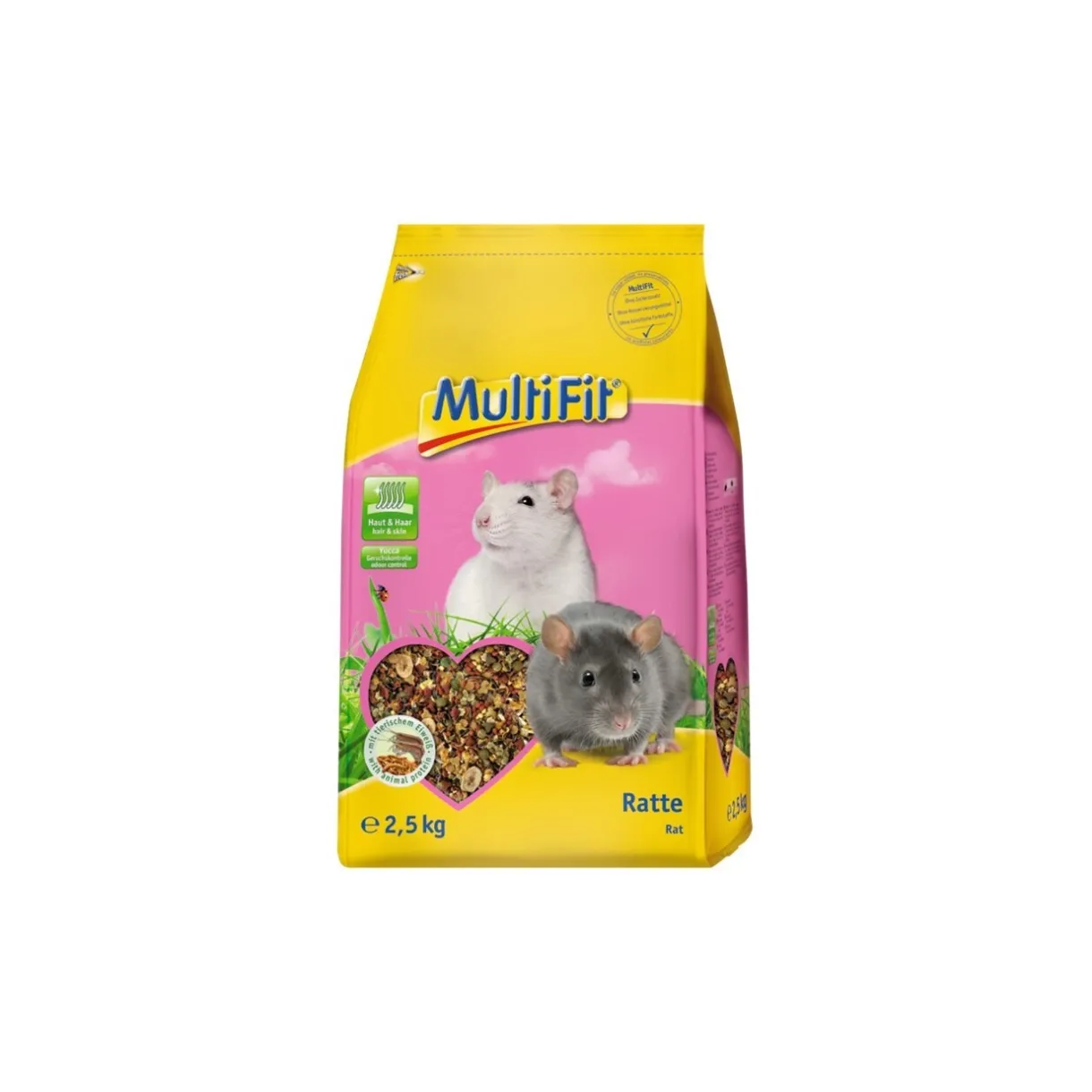 MultiFit Rat|Nourriture Principale^Nourriture pour rongeurs pour rats 2,5 kg