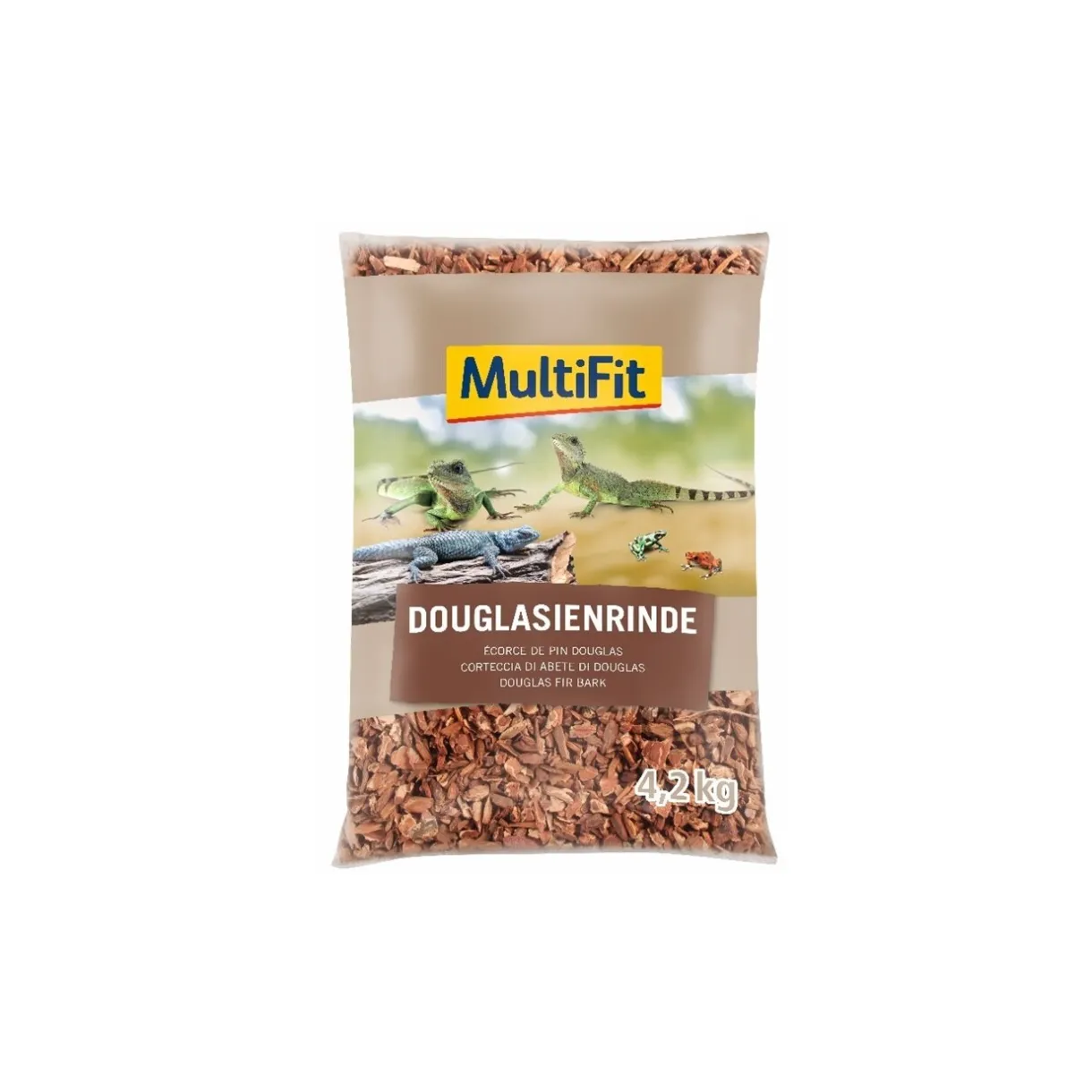 MultiFit Substrat^Red Bark Douglas rouge, 4,2 kg