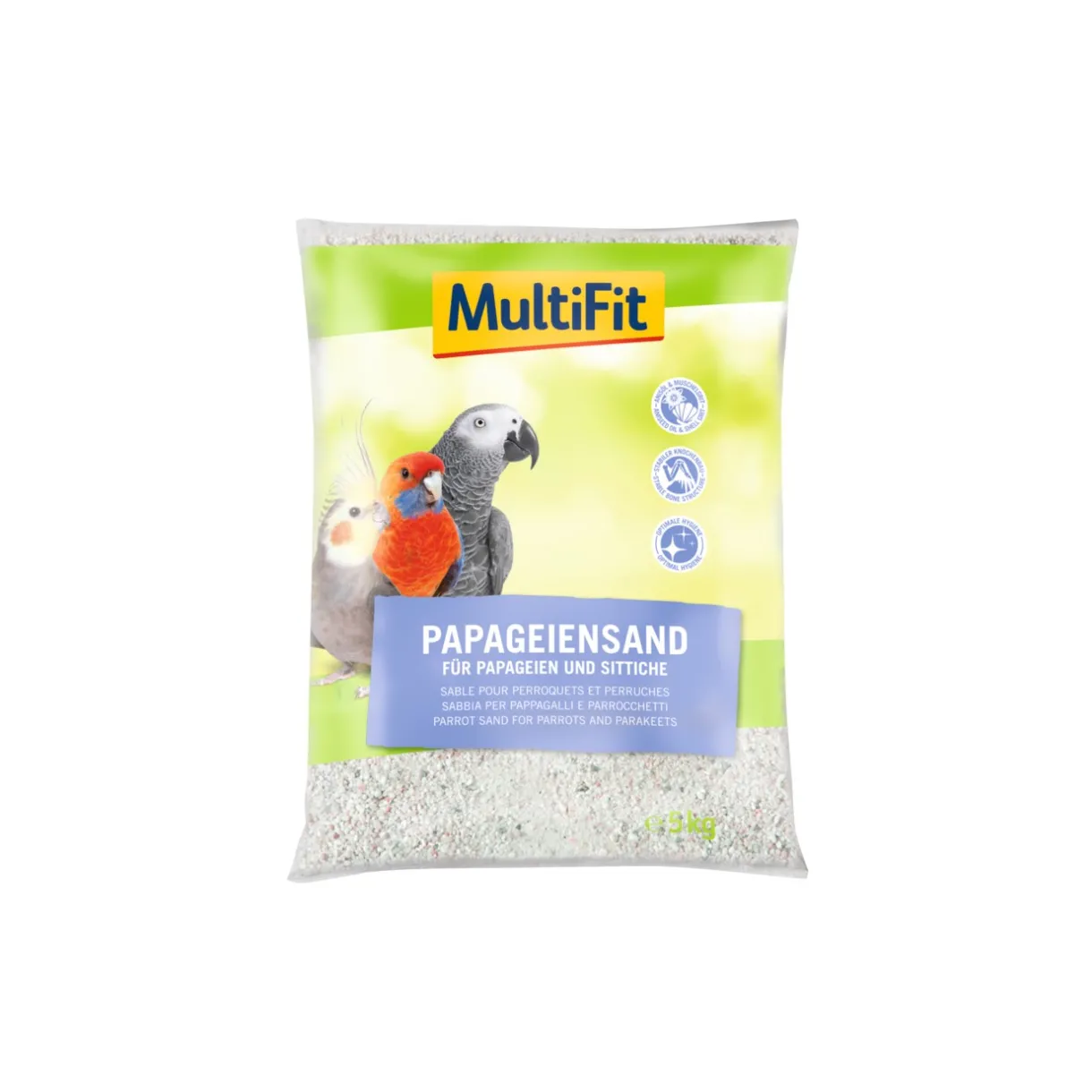 MultiFit Gamelles & Abreuvoirs|Litière & Sable^Sable pour perroquets 5 kg