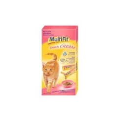 MultiFit Friandises^Snack Cream 11 x 7 x 15 g Saumon et inuline