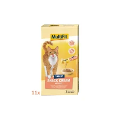 MultiFit Friandises^Snack Cream 11x7 pièce Dinde