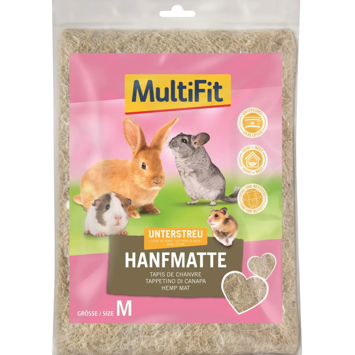 MultiFit Dègues Du Chili|Chinchillas^Tapis pour rongeurs M 1 pcs