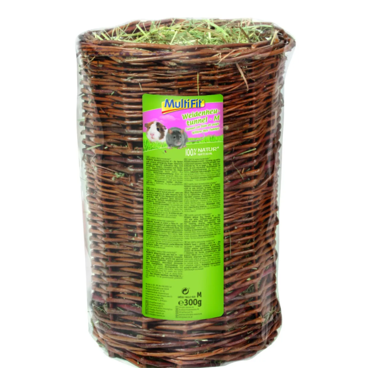 MultiFit Friandises|Foin^Tunnel à foin en osier M
