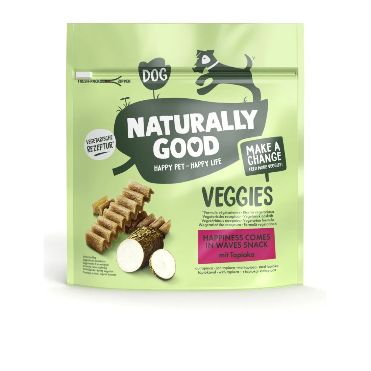 Naturally Good Friandises|Nourriture^Veggies Accordéon Snack 15 p 150 g