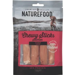 NATUREFOOD Friandises^Chewy Sticks 3 x 100 g Saumon