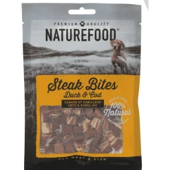 NATUREFOOD Friandises|Nourriture^Steak Bites 3x100 g Canard