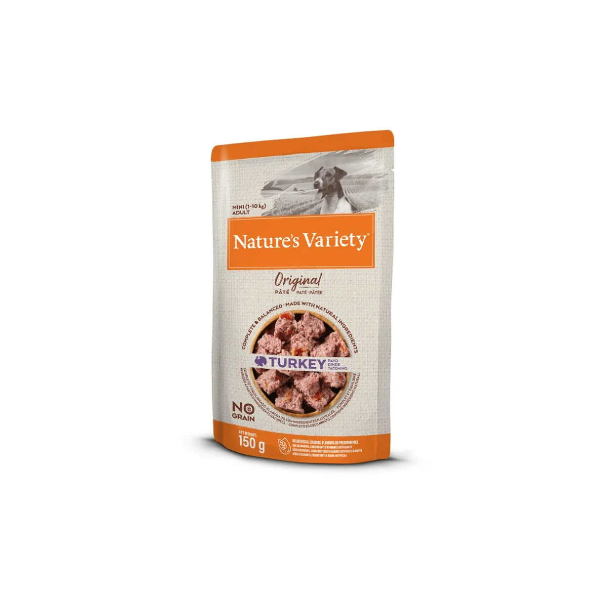 Nature's Variety Nourriture Humide^Nature’s Variety Original Mini Adult 8 x 150 g Dinde