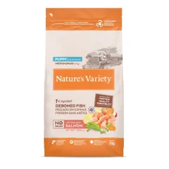 Nature's Variety Croquettes|Nourriture^No Grain Puppy Med/Max Saumon 3 kg