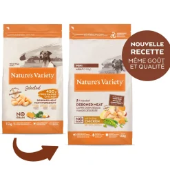 Nature's Variety Croquettes^No Grain Mini Adulte poulet 1,5 kg