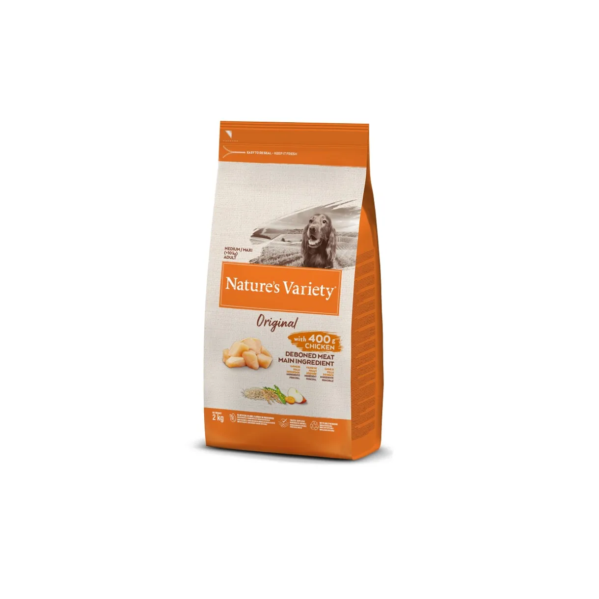 Nature's Variety Croquettes^Original Medium/Maxi Adult 2kg