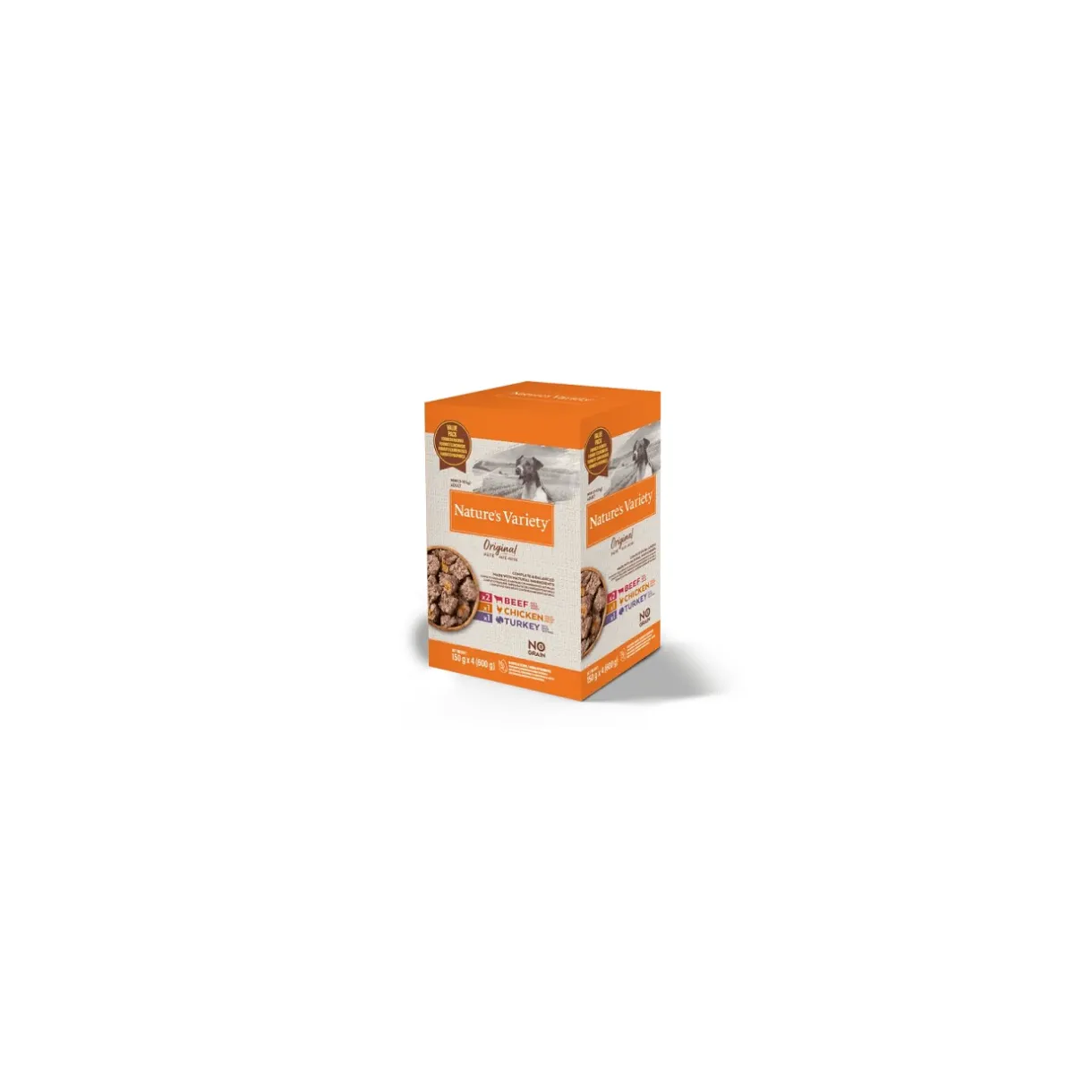 Nature's Variety Nourriture Humide^Original pate Mini Multipack 4 x 150 g