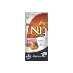 Croquettes^N&D Farmina Pumpkin Medium/Maxi Adult Agneau 12 kg