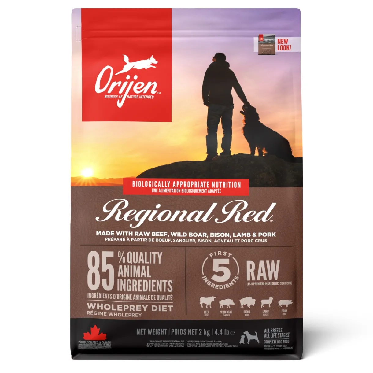 Orijen Croquettes^Croquettes chien Regional Red 2 kg