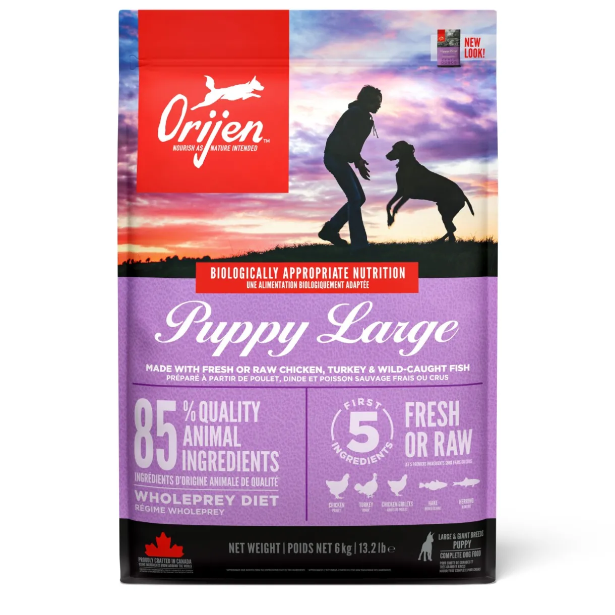 Orijen Croquettes|Nourriture^Croquettes chiots Puppy Large Breed 6 kg