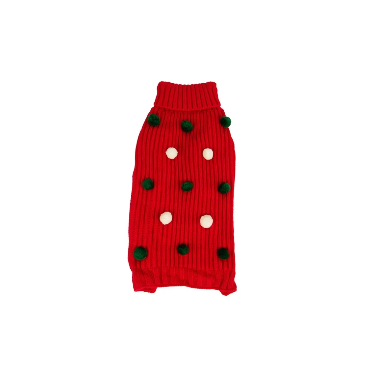 Pulls Pour Chien^Paw Care Harry Barker Pull-over à pompon Holiday rouge L