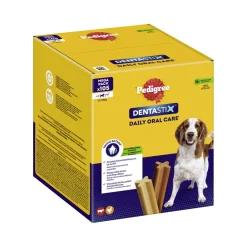 Pedigree Soins Dentaires|Friandises^Dentastix Daily Oral Care Megapack 105pcs pour les chiens de taille moyenne