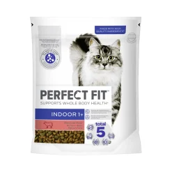 PERFECT FIT Croquettes Pour Chat^Sacs Indoor 1+ Bœuf 6x750 g