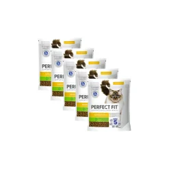 PERFECT FIT Croquettes Pour Chat^Sensitive 1+ avec dinde 5x1,4 kg