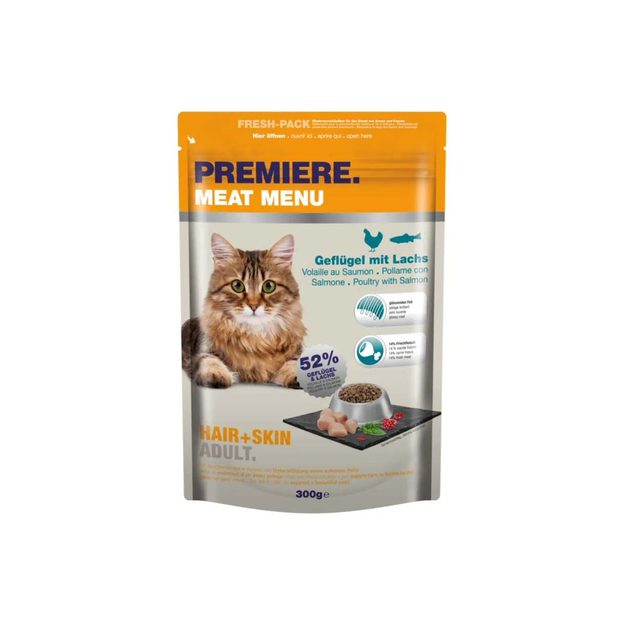 PREMIERE Croquettes Pour Chat^Adult 300 g