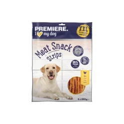 PREMIERE Friandises^aiguillettes de blanc de poulet XXL 4x250 g lot promotionnel