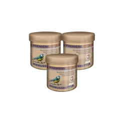 PREMIERE Nourriture Pour Oiseaux Du Ciel|Nourriture Pour Oiseaux Sauvages^Beurre de cacahuètes 3 x 250 g
