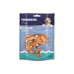 PREMIERE Friandises^Blanc de poulet et poisson 250 g