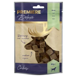 PREMIERE Friandises^Deluxe Meat Cubes 80 g Gibier
