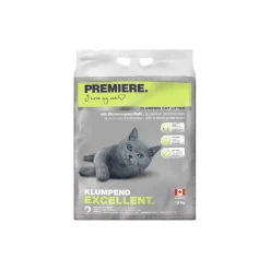 PREMIERE Litière Pour Chat^Excellent Citronnelle Litière agglomérante 12 kg