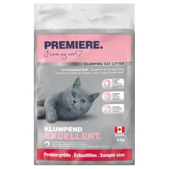PREMIERE Litière Pour Chat^Excellent Litière agglomérante 6 kg