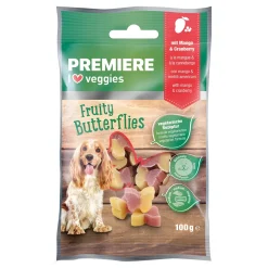 PREMIERE Friandises^I love veggie Snack papillon 100 g