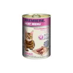 PREMIERE Nourriture Humide^Meat Menu Adult Mélange de viandes 6x400 g