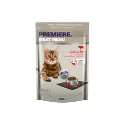 PREMIERE Croquettes Pour Chat^Meat Menu Adult 300 g