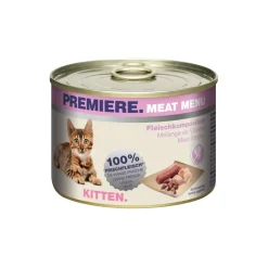 PREMIERE Nourriture Humide|Nourriture^Meat Menu pour chatons Mélange de viandes 6x200 g