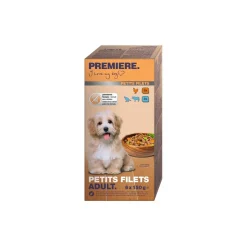 PREMIERE Nourriture Humide^Pack Multipack Adult Petits filets 6 x 150 g