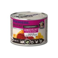PREMIERE Barf/ Nourriture Surgelée|Nourriture Humide^RAW KITCHEN Légumes variés Fruits & légumes 6x200 g