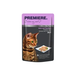 PREMIERE Nourriture Humide^S Fine Filets Poulet et thon 24x100 g