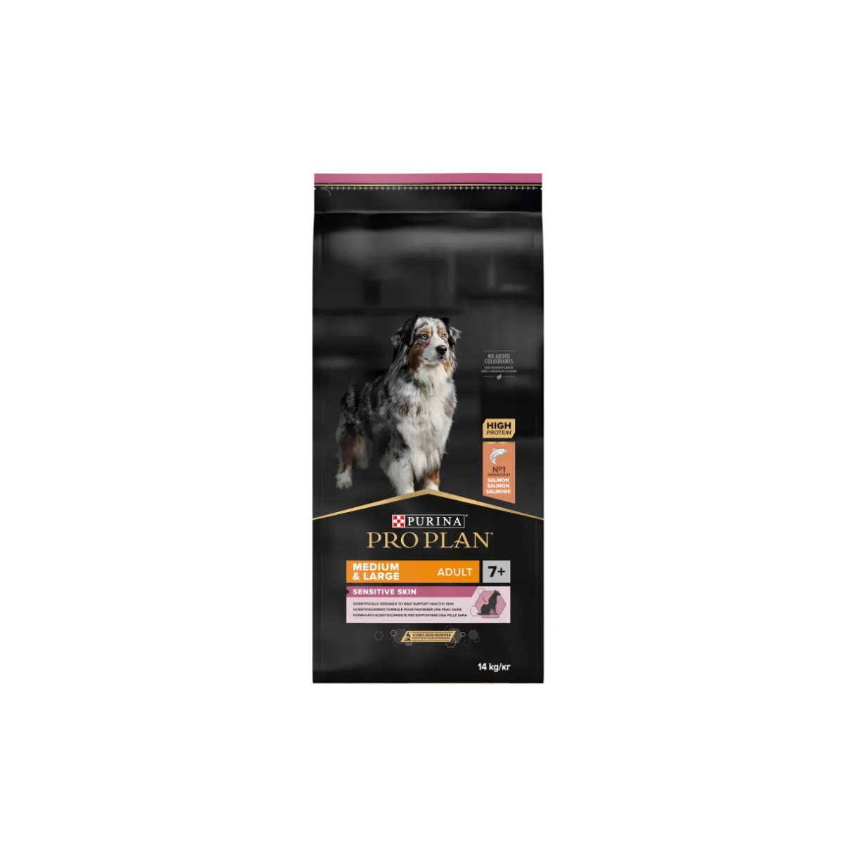 PRO PLAN Croquettes^Adult Medium & Large 7+ Sensitive Skin Saumon 14 kg