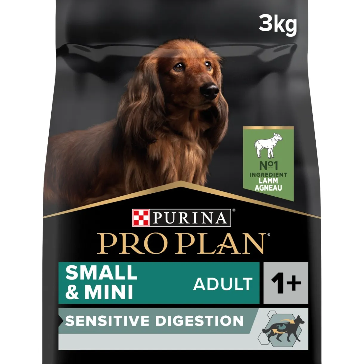 PRO PLAN Croquettes^Adult Small & Mini Sensitive Digestion 3 kg