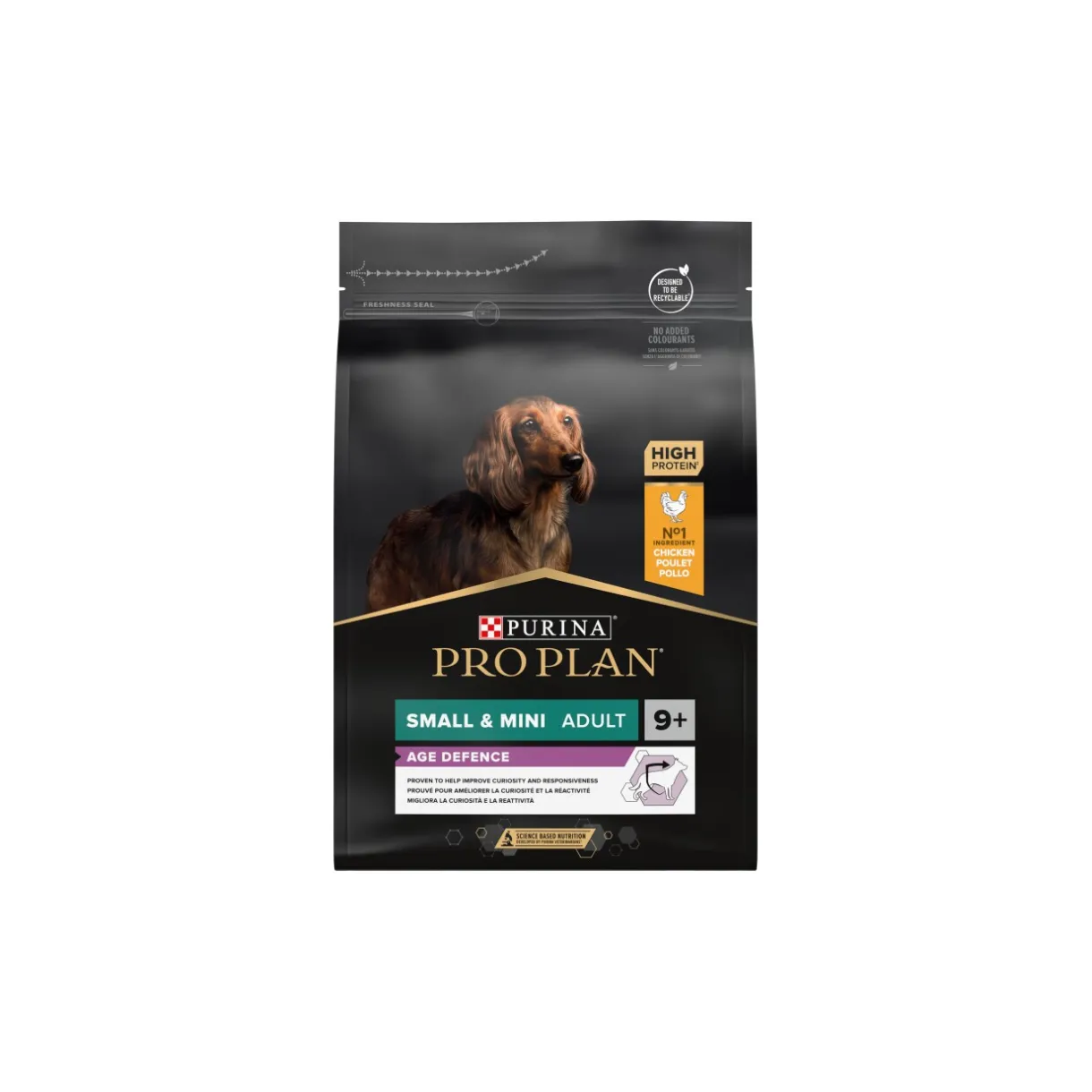 PRO PLAN Croquettes^Adult Small & Mini Age Defence 9+ Poulet 3 kg