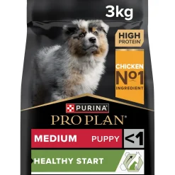 PRO PLAN Croquettes|Nourriture^Puppy Medium Healthy Start Poulet 3 kg