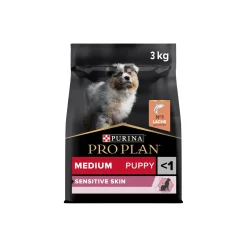 PRO PLAN Croquettes|Nourriture^Puppy Medium Sensitive Skin Saumon 3 kg