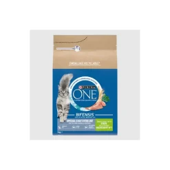 Purina ONE Croquettes Pour Chat^Croquettes pour Chat Stérilisé à la Dinde 3 kg
