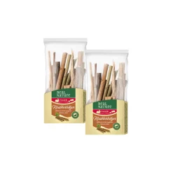 REAL NATURE Friandises^BÂTONNETS DE BOIS À GRIGNOTER 2 x 75 g