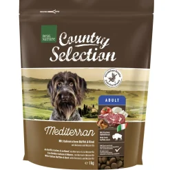 REAL NATURE Croquettes^COUNTRY SELECTION Mediterran buffle et bœuf 1 kg