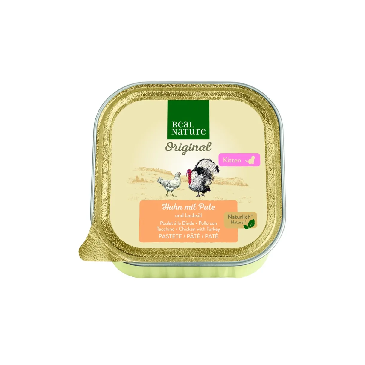 REAL NATURE Nourriture Humide|Nourriture^Kitten 16 x 100 g