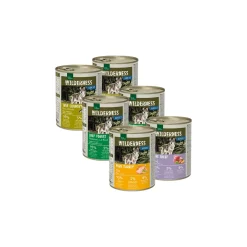 REAL NATURE Nourriture Humide^Pack mixte Wilderness Adult 6 x 800 g Pack mix 1