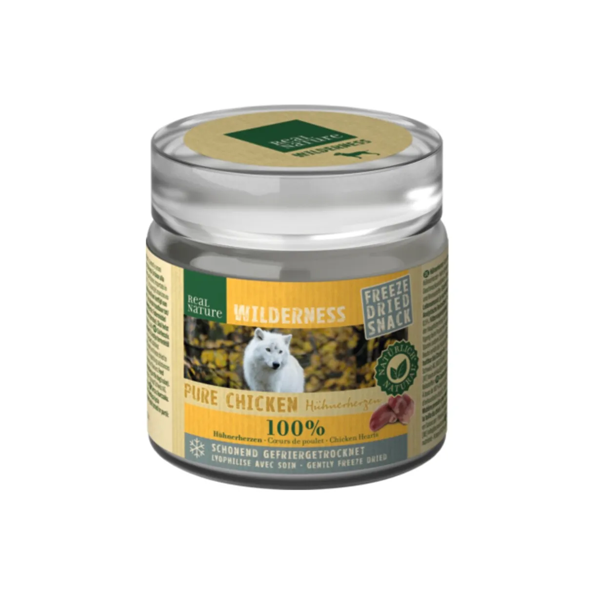 REAL NATURE Friandises^Wilderness Cœurs de poulet 40 g