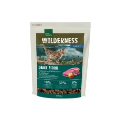REAL NATURE Croquettes Pour Chat^WILDERNESS Dark Fjord Adult au cerf, au sanglier et à la volaille 300 g